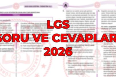 LGS soruları 2026 ve cevapları kitapçığı PDF! MEB meb.gov.tr LGS sayısal ve sözel soruları açıklandı mı?