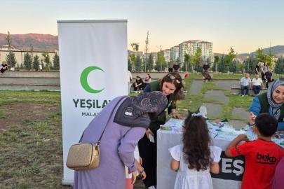 Malatya'da Yeşilay gönüllüleri çeşitli etkinliklere katıldı