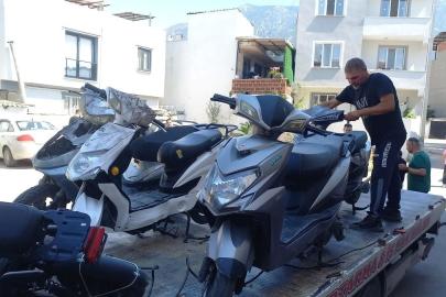 Manisa'da çalınan 6 motosiklet 90 güvenlik kamerası incelenerek bulundu: 3 gözaltı