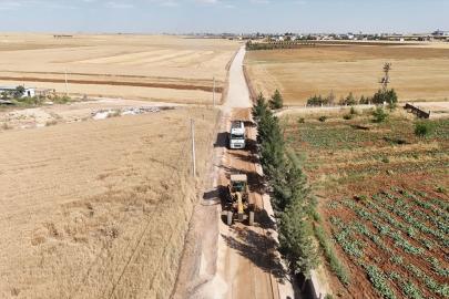 Mardin'de 2 mahallede asfalt öncesi hazırlıklar sürüyor