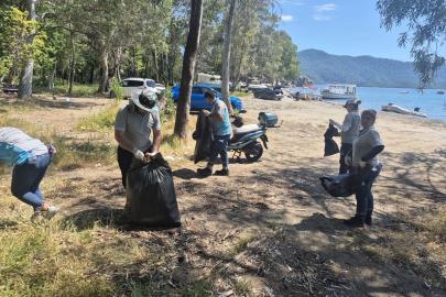 Marmaris'te 9 günlük bayram tatilinde 3 bin 250 ton atık toplandı