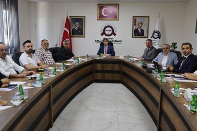 Merzifon OSB Müteşebbis Heyeti Toplantısı yapıldı