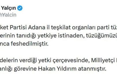 MHP Adana il teşkilatı feshedildi