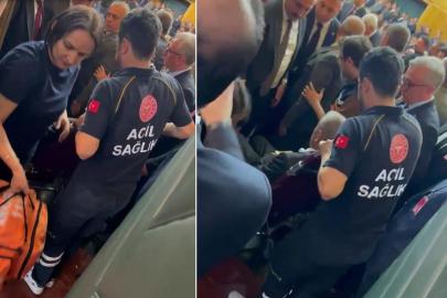 MHP Grup Toplantısı'nda panik anları! Sağlık ekipleri hemen müdahale etti