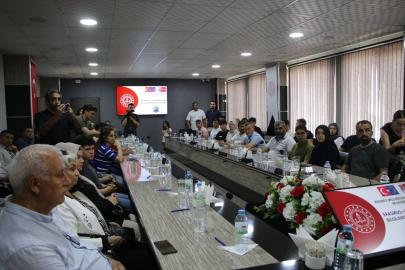Milletvekili Cıngı, Almanya'da staj yapacak öğrencilerle bir araya geldi
