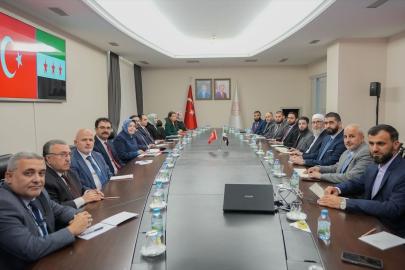 Milli Eğitim Bakan Yardımcısı Ökten, Suriye Vakıflar Bakanlığı heyetiyle bir araya geldi