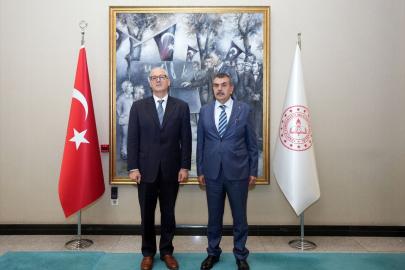 Milli Eğitim Bakanı Tekin, Rusya ve Mısır büyükelçilerini kabul etti