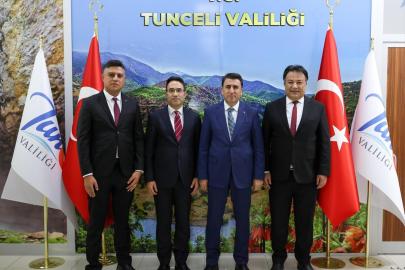 Milli Eğitim Bakanlığı Başmüfettişi Bulut, Tunceli Valiliğini ziyaret etti