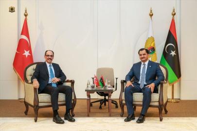MİT Başkanı Kalın, Libya Ulusal Ordusu Genel Komutan Yardımcısı Hafter ile Libya'da görüştü