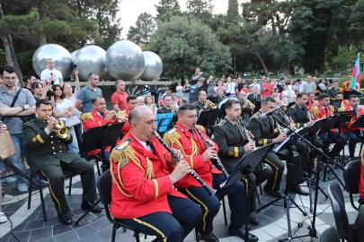 MSB Armoni Mızıkası Bakü'de ortak konser verdi