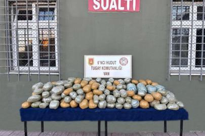 MSB: Van hudut hattında 290 kilo uyuşturucu ele geçirildi