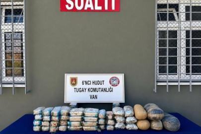 MSB: Van hudut hattında 44 kilo uyuşturucu ele geçirildi