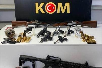 Muğla'da silah kaçakçılığı operasyonunda yakalanan 3 kişi tutuklandı