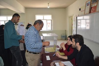 Muş'ta 4 köyde muhtarlık seçimi için sandık kuruldu