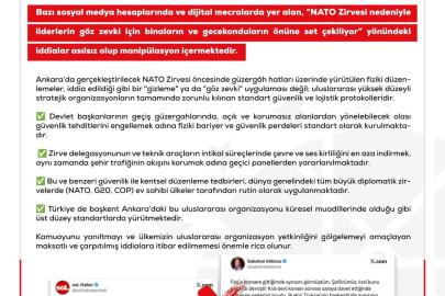 NATO Zirvesi öncesinde güzergah düzenlemeleri açıklandı