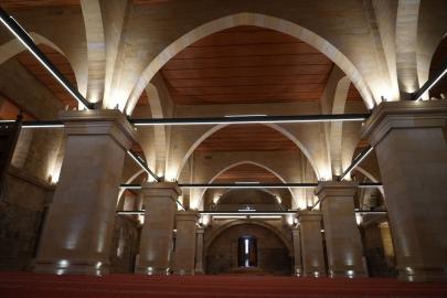 Niğde'de restorasyonu tamamlanan Sungurbey Camisi ibadete açıldı