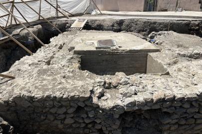 Niksar'da Çepnizade Hasan Efendi Türbesi'nin kalıntıları bulundu