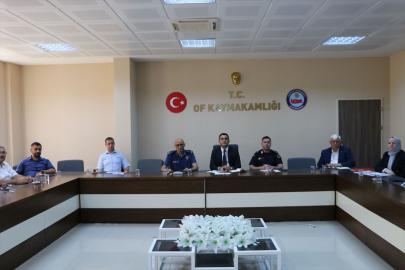 Of'ta "Kadına Yönelik Şiddet ve Çocuk Koruma" konulu toplantı yapıldı