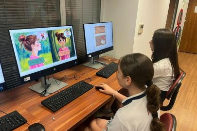 Öğrenciler hayallerini öyküye dönüştürdü; yapay zekayla renkli görsel oluştu