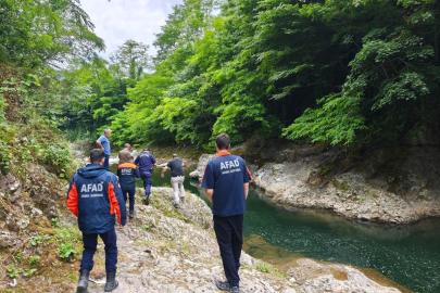 Ordu'da dereye düşen kişi öldü
