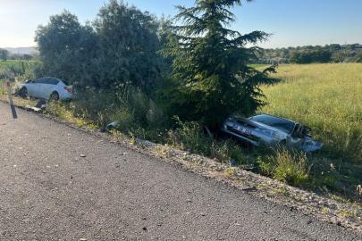 Otomobilin, park halindeki otomobile çarptığı kaza kamerada: 1 ölü, 1 yaralı