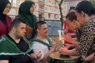 Özel rehabilitasyon merkezindeki öğrencilere temsili asker eğlencesi düzenlendi