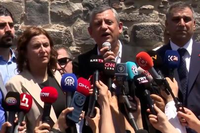 Özgür Özel Diyarbakır'da: Güne Selahattin Demirtaş'ın selamıyla başladık