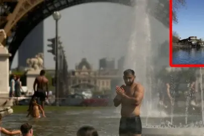 Paris'te dün aşırı sıcaklar nedeniyle 109 kişi hayatını kaybetti
