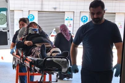 Park halindeki otomobile çarpan ATV'nin sürücüsü yaralandı