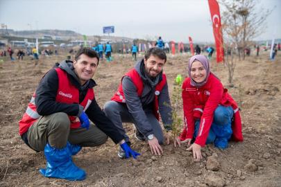 "Hastaya Kan, Ormana Can" projesiyle 4,7 milyon fidan toprakla buluştu
