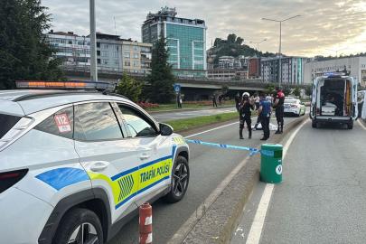 Rize'de kamyonetin çarptığı yaya öldü