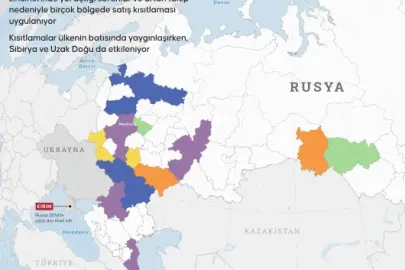Rusya'da akaryakıt alarmı büyüyor: Kısıtlamalar Sibirya'ya kadar yayıldı