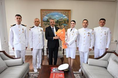 Sahil Güvenlikten Vali Sezer'e ziyaret