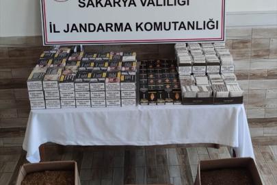 Sakarya'da 77 bin 400 makaron ele geçirildi