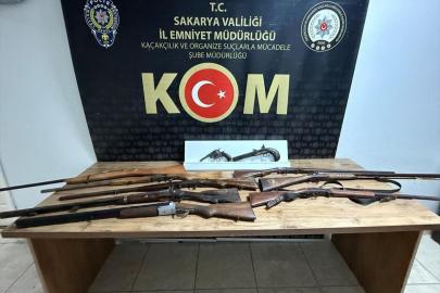 Sakarya'da silah kaçakçılığı operasyonunda 1 zanlı yakalandı