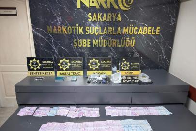Sakarya'da uyuşturucu operasyonunda 2 şüpheli tutuklandı