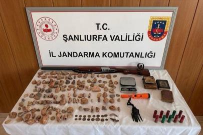 Şanlıurfa'da tarihi eser niteliğinde 159 parça ele geçirildi