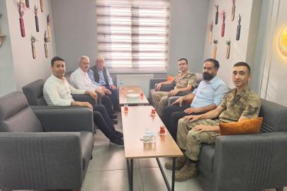 Sason'da şehit ailelerinden Jandarma Teşkilatı'na 187. yıl ziyareti