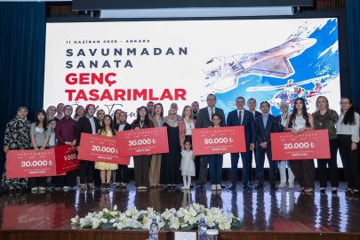 Savunmadan Sanata Genç Tasarımlar Yarışması'nın ödülleri sahiplerini buldu