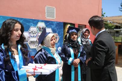 Şehit Oğlunun Hayalini Gerçekleştiren Anne Hamide Korkmaz Mezuniyet Sevinci Yaşadı