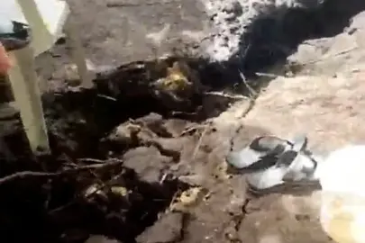 Şiddetli deprem yeri böyle yardı: Filipinler’deki sarsıntının yeni görüntüsü ortaya çıktı