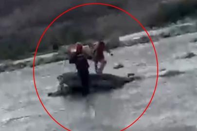 Siirt'te Kezer Çayı'nda mahsur kalan çocuk AFAD ekipleri tarafından kurtarıldı
