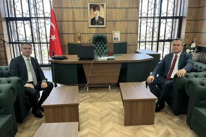 Sinop'a atanan Başsavcı Aksoy'dan Kaymakam Altınpınar'a veda ziyareti