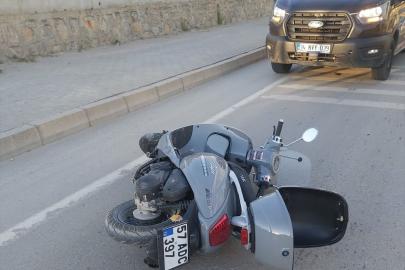 Sinop'ta devrilen motosikletin sürücüsü öldü
