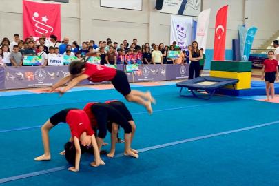 Sinop'ta Yaz Spor Okulları düzenlenen törenle açıldı