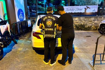 Şişli'de tartıştığı kişinin aracına saldıran sürücüye para cezası