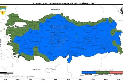 Son 56 yılın en soğuk 7'nci mayıs ayı yaşandı