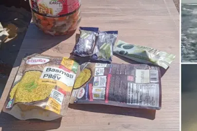 Sumud teknelerine yüklenen gıdalar Gazze sahiline vurdu