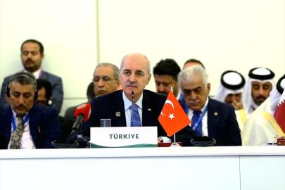 TBMM Başkanı Kurtulmuş, Azerbaycan'da gazetecilere açıklamalarda bulundu Açıklaması
