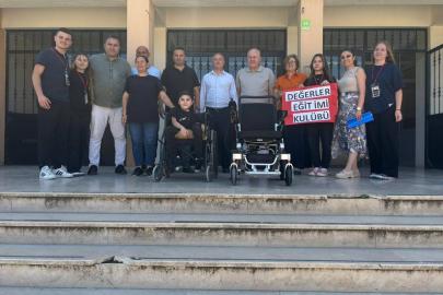 Tekirdağ'da kermes geliriyle ihtiyaç sahiplerine tekerlekli sandalye desteği